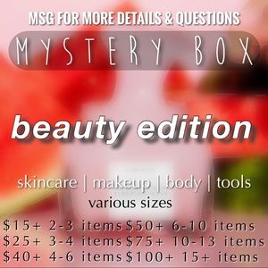 mystery beauty box! $25 edition